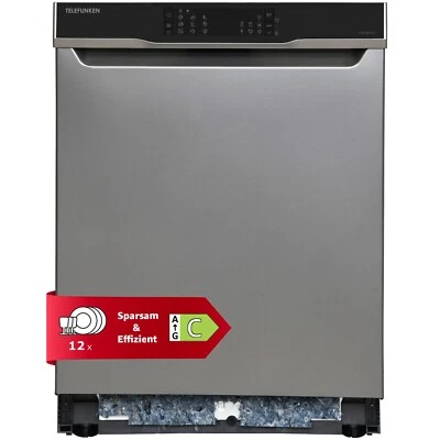 Telefunken Unterbau Geschirrspüler 60cm Spülmaschine AquaStop gebraucht - Bild 1 von 4
