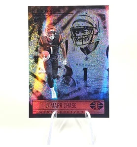 2021 Illusions JaMarr Chase novato Holo Dots Stardust Bengals Panini fútbol americano - Imagen 1 de 12