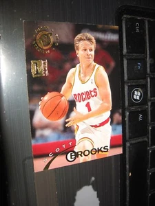 1994-95 stadium club scott brooks 1st day issue houston basketball nba - Picture 1 of 1