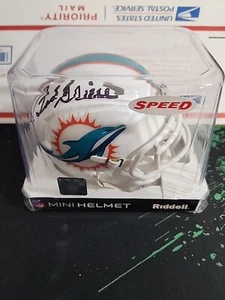 Dolphins "Speed" Bob Griese signierter Minihelm Beckett zertifiziert - Bild 1 von 7