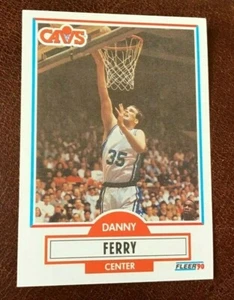🏀 1990 FLEER #33 DANNY FERRY RC DUKE ROOKIE CAVALIERS  - Picture 1 of 2