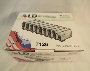 LD T126 Tintenpatronen insgesamt 8 - Bild 1 von 2