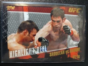 Amir Sadollah Phil Baroni #194 2010 Topps UFC Thick Gold Parallel - Picture 1 of 2