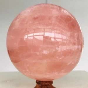 2832g Natural Rosa Cuarzo Cristal Esfera Mineral Espécimen Curación AH110 - Imagen 1 de 17