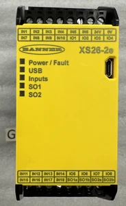Banner XS26-2E 85063 Expandable Safety Controller 26 Input Base Control Module - Picture 1 of 3