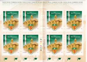 Folleto de estampillas Canadá 2006 BK334 "MACDONALD College" 8x $0,51 MNH - Imagen 1 de 1