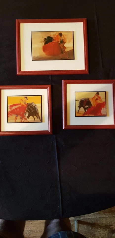 3 impressions " tauromachie ". - Photo 1/4