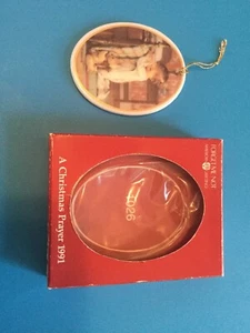 FORGET ME NOT American Greeting - A CHRISTMAS PRAYER Christmas Ornament  - Picture 1 of 3