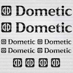 Dometic Aufkleber für Klimaanlage Camper Sticker Wohnwagen Westfalia Burstner Wohnmobil - Bild 1 von 12