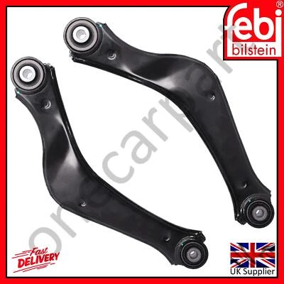 Rear Right & Left Control Arms w/ Bushes Febi For Opel/Vauxhall 423149 22940356 - Image 1 of 4