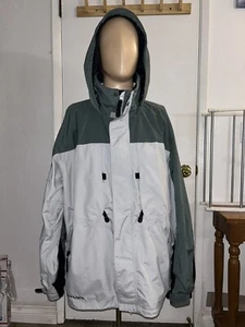 Columbia Convert Omnishield Snow Ski Snowboarding Jacket Men’s Gray Green Sz L - Picture 1 of 10