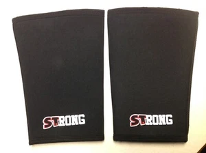 Sling Shot Strong Knee Sleeves by Mark Bell - Black 7mm - 2XL XXL - Never Worn - Picture 1 of 3