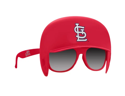 St. Louis Cardinals Novelty Sunglasses Helmet MLB 6x4 Inches Cover