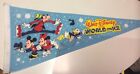 Walt Disney Productions  World On Ice Vintage Pennant Donald Duck Great Colors**