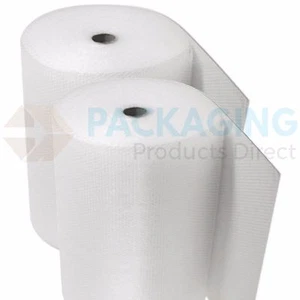 750mm x 2 x 100m ROLLS CUSH AIR BUBBLE WRAP 200 METRES  - Imagen 1 de 1