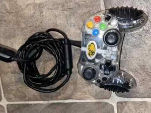 Mad Catz Clear Turbo Wired Controller For Xbox Original - Picture 1 of 4