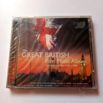THE GREAT BRITISH FILM MUSIC ALBUM (1999) 2XCD HDCD ALBUM SEALED MADE IN THE UK - Image 1 of 2