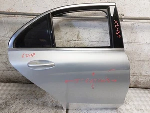 MERCEDES BENZ C CLASS W205 SALOON COMPLETE DOOR REAR RIGHT SIDE SILVER 775 2018 - Picture 1 of 24