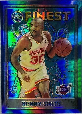 Kenny Smith 1995-96 Topps Finest Refractor #37 Houston Rockets - Изображение 1 из 4