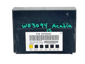 2015 GMC Acadia 3.6L Body Control Module Computer OEM BCM LH Dash 22915542 13-17 - Picture 1 of 8