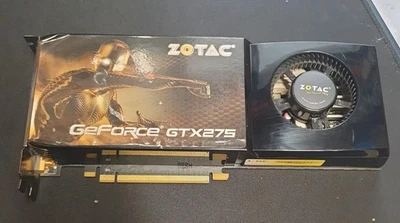 Zotach Geforce GTX 275 896MB Graphics Card 2X DVI, PCI-E 35 288-3N109-230ZT - Image 1 of 4