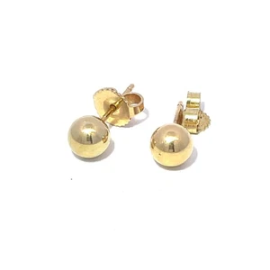 Tiffany & Co. Ohrringe 18 Karat Gelbgold Perlen Kugel - Bild 1 von 6