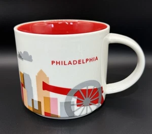 Starbucks You Are Here Collection Philadelphia Coffee Mug 14oz - Retired - Picture 1 of 7