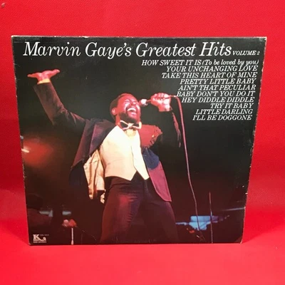 MARVIN GAYE Greatest Hits Volume 2  1977 US vinyl LP Ain't That Peculiar record - Image 1 of 4