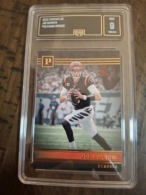 2022 Panini Chronicles Panini Joe Burrow #PA-34 Bronze - Image 1 of 2