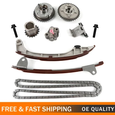 For TOYOTA Highlander RAV4 Sienna Venza Scion Timing Chain Kit w/ VVT Sprocket Foto 1 de 4