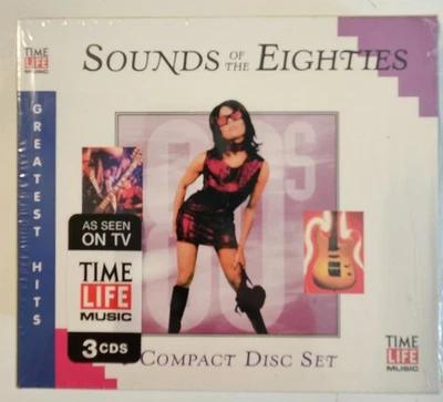 NEW Various Artists : Sounds of the Eighties (3-CD Box) CD Time Life Music Hits - Image 1 of 4