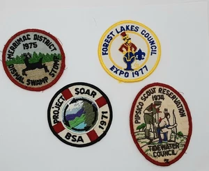 BSA 1970er Patch Lot 1971 Projekt SOAR Merrimac Forest Lake Pipsico - Bild 1 von 5