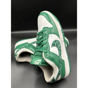 Size 10 - Nike Dunk Low Green Paisley W DH4401-102 - Picture 1 of 16