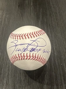 SAMMY SOSA SIGNED AUTOGRAPHED OML Baseball “CUBS HOF 2025” BECKETT WITNESSED BAS - Picture 1 of 2