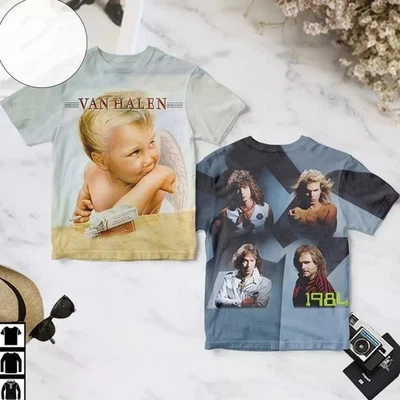 Van Halen 1984 Album Cover 3D T恤 — 第 1/4 张图片
