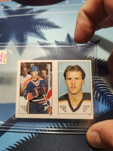 1984-85 O-Pee-Chee Sticker Wayne Gretzky #226 Tom Barrasso OPC - Picture 1 of 2