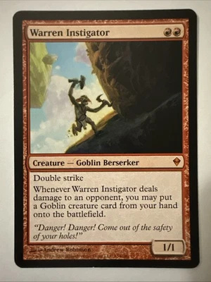 Warren Instigator Zendikar Regular - Image 1 of 2