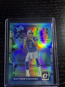Optic Matthew Stafford 2017/299 Blue Prizm impresión corta no. 94. AZUL SOBRE AZUL 🔥 - Imagen 1 de 2