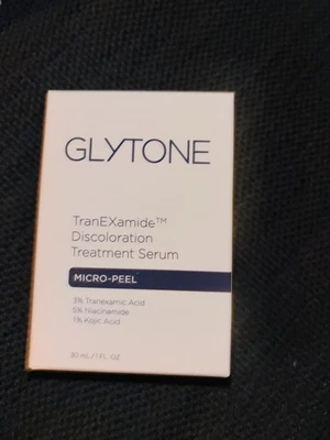 GLYTONE TRANEXAMIDE DISCOLORATION TREATMENT SERUM  MICRO PEEL 1OZ New in Box - Image 1 of 2