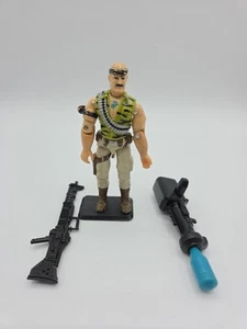 Vintage 1992 G.I. Joe V3 Gung Ho ARAH Hasbro W/Weapons And Stand - Picture 1 of 8