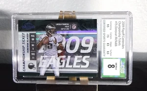 2009 Playoff Contenders Championship Ticket 1/1 Donovan McNabb CSG 8 Bonus - Bild 1 von 9
