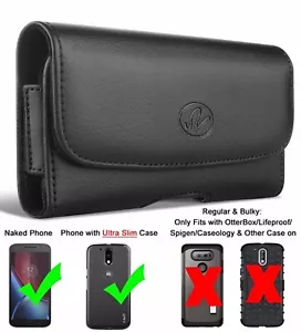 Samsung Galaxy S22 Slim Fit clip da cintura in pelle supporto telefono custodia fondina ad anello - Foto 1 di 11