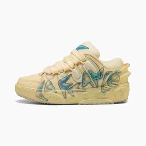 NUEVO EN CAJA*Zapatilla deportiva para hombre PUMA x LaMelo Ball La France LaFrance*aerógrafo vainilla*talla 8 - Imagen 1 de 6