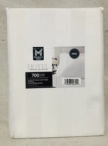 King Size Egyptian Cotton 700 Thread Count Pillowcases - Picture 1 of 2