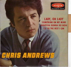 CHRIS ANDREWS LADY, OH LADY FRENCH ORIG EP 45 PS 7" - Bild 1 von 1