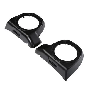 6.5" Lower Fairing Speaker Pods Fits For Harley Touring 2014-2023 22 Black Denim - Foto 1 di 4