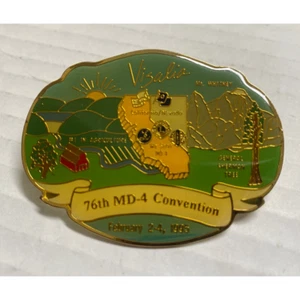 Spilla Lions Club Vintage 1995 Visalia California Nevada Agriculture NOS 947A - Foto 1 di 2