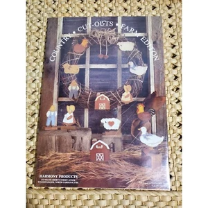 Vintage Harmony Products Country Cut Out Primitive Unfinished Wood Craft Pieces - Picture 1 of 7