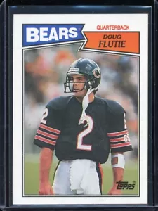 1987 Topps DOUG FLUTIE rookie rc #45 bc lions stampeders - Zdjęcie 1 z 2