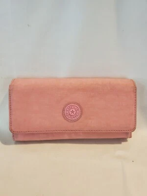 Kipling Teddi Wallet Pink Nylon - Image 1 of 4